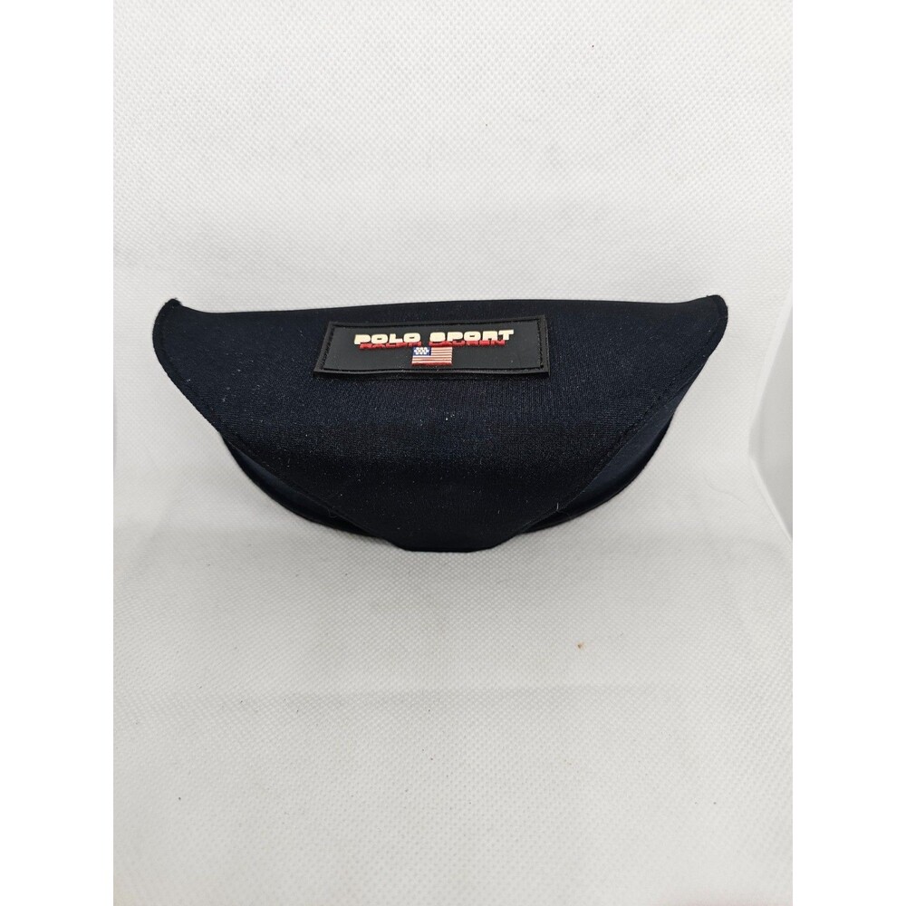 Polo Sport Ralph Lauren Sunglasses Case Black Soft Eyeglass Pouch Vintage
